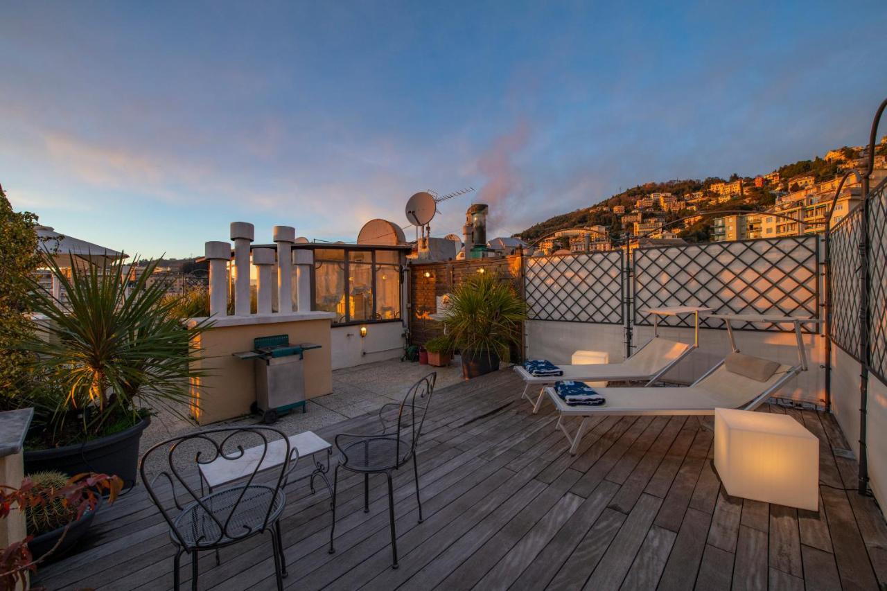 Castelletto Exclusive Terrace Penthouse Apartment เจนัว ภายนอก รูปภาพ