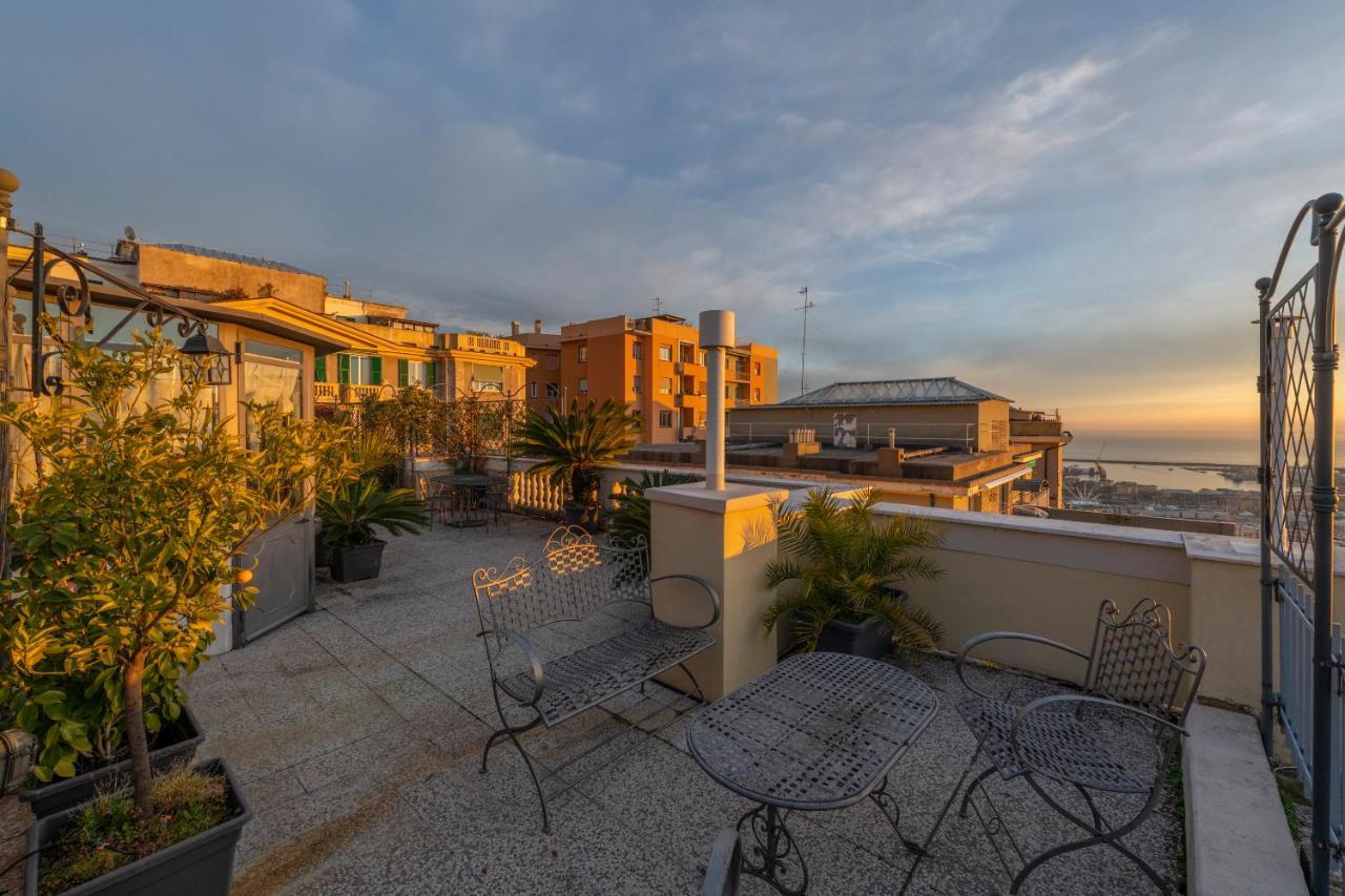 Castelletto Exclusive Terrace Penthouse Apartment เจนัว ภายนอก รูปภาพ