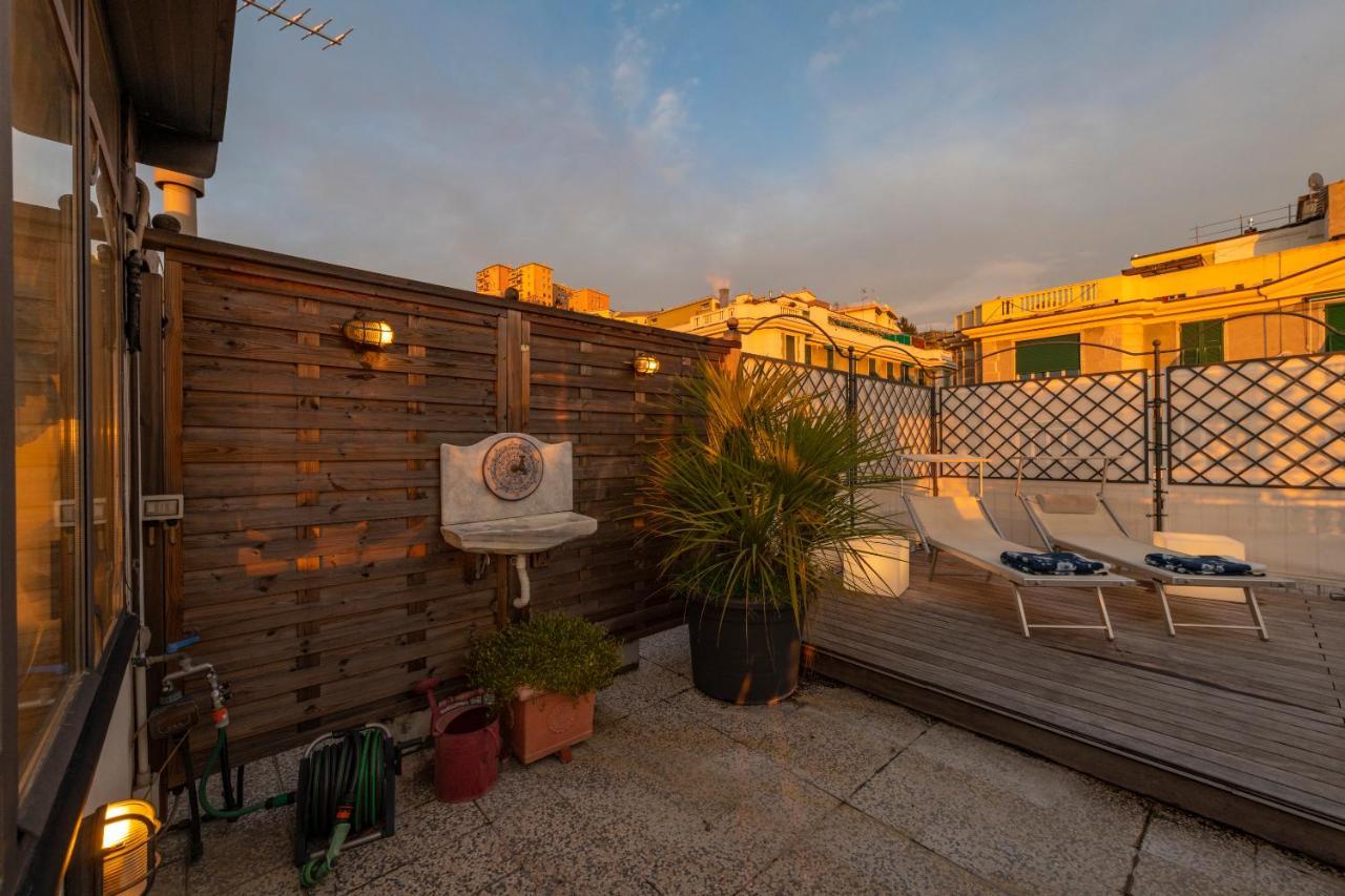 Castelletto Exclusive Terrace Penthouse Apartment เจนัว ภายนอก รูปภาพ