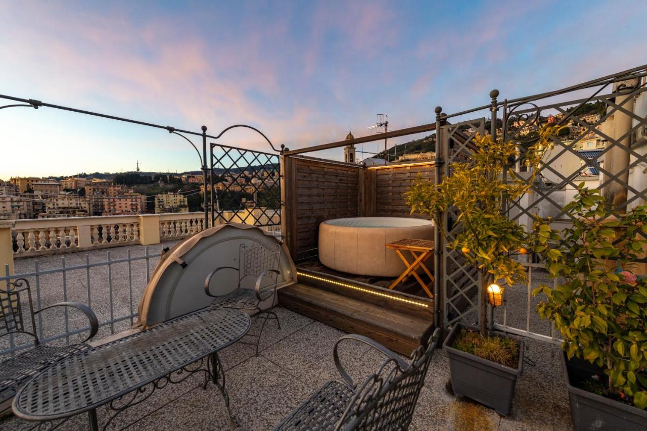 Castelletto Exclusive Terrace Penthouse Apartment เจนัว ภายนอก รูปภาพ