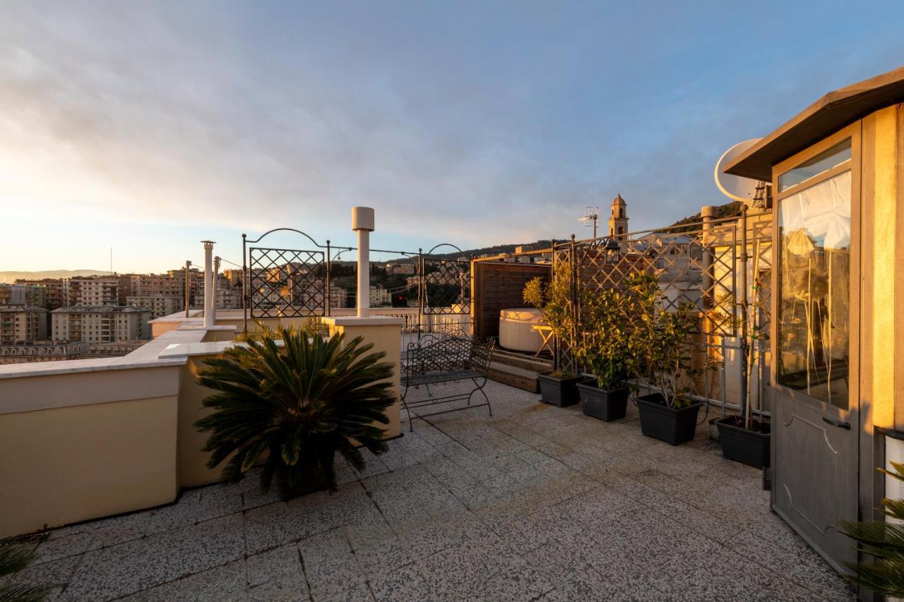 Castelletto Exclusive Terrace Penthouse Apartment เจนัว ภายนอก รูปภาพ